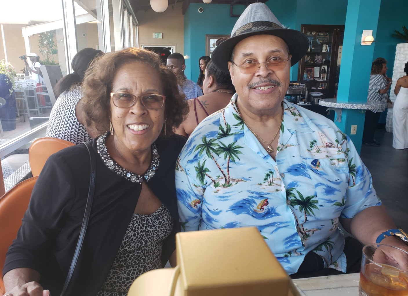 Glenda Simmons and husband Joseph Simmons